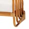 Bali & Pari Corsa Modern Bohemian Natural Rattan Arm Chair 243-13541-ZORO - alternate 2